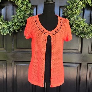Crocheted cardigan